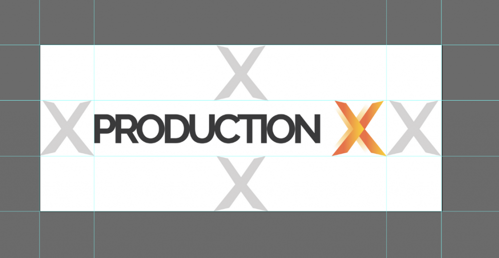 Definierter Schutzraum des Logos Definierter Schutzraum des Logos